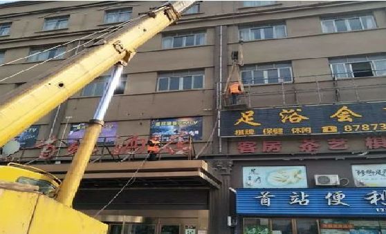 江津安装较高的门店招牌有什么好的方法？