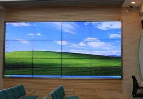 江津液晶拼接屏的另类用法。